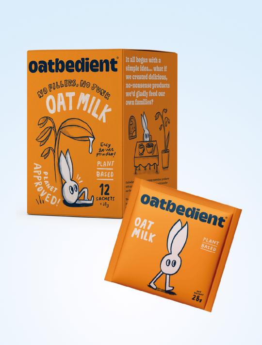 Oatbedient Original Oat Milk 12 Boxes x 12s x 28g
